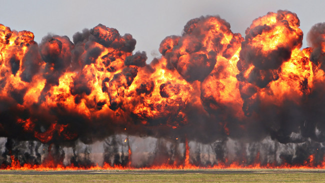 Обои картинки фото explosion, разное, взрывы, огонь, напалм, взрыв, дым