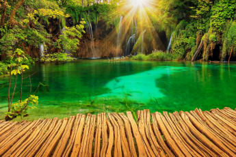 Картинка plitvice+national+park+хорватия природа реки озера plitvice парк хорватия озеро