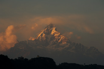 Картинка природа горы рыбий хвост гора горный массив аннапурна непал jimmy walsh photography гималаи мачапучаре