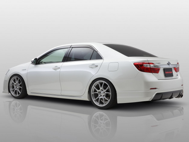 Обои картинки фото автомобили, acura, asuka, japan, camry, hybrid, 2013г, светлый