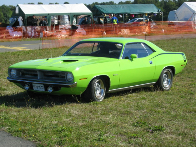 Обои картинки фото автомобили, dodge, cuda