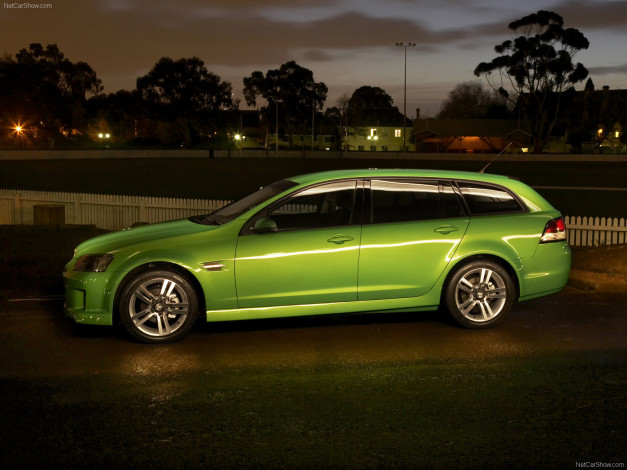 Обои картинки фото holden, ve, commodore, sportwagon, 2008, автомобили