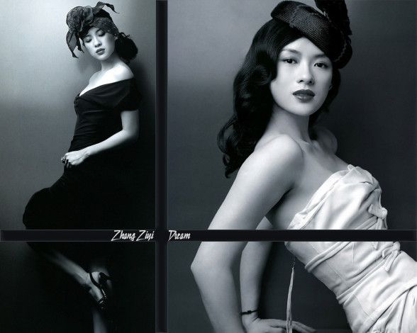 Обои картинки фото Zhang Ziyi, девушки