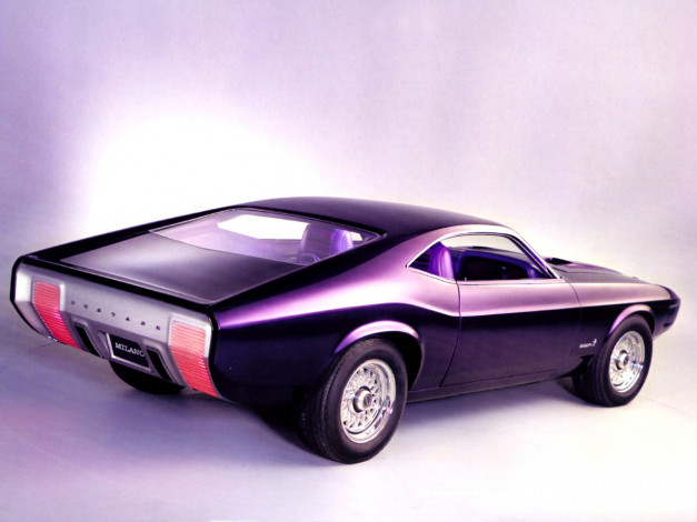 Обои картинки фото 1970, ford, mustang, milano, concept, car, автомобили