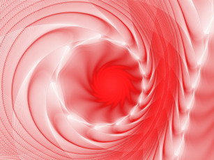 Картинка 3д графика fractal фракталы красный розовый