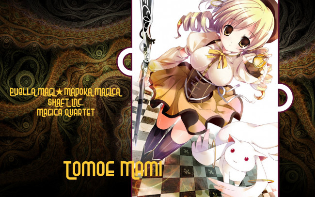 Обои картинки фото аниме, mahou, shoujo, madoka, magika, девушка