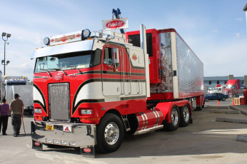 обоя автомобили, peterbilt, фургон