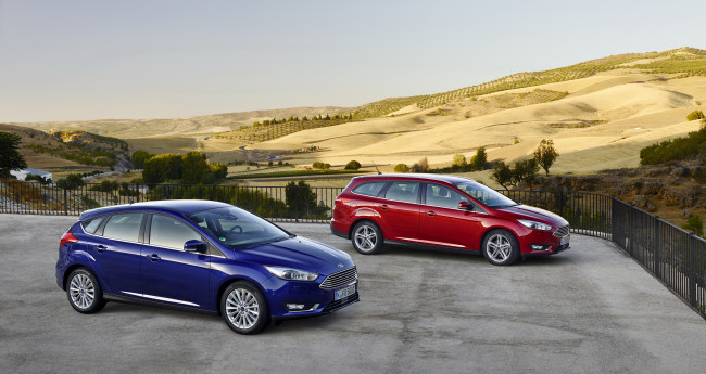 Обои картинки фото 2014 ford focus sw, автомобили, ford, металлик, пикап, двое, focus