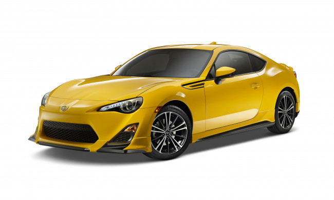 Обои картинки фото 2014 scion fr-s release series 1, автомобили, scion, металлик, желтый