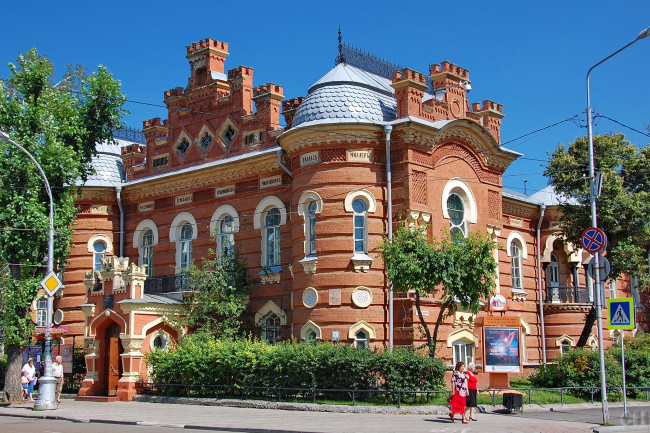 Обои картинки фото иркутск, города, - здания,  дома, россия, здание, город, музей