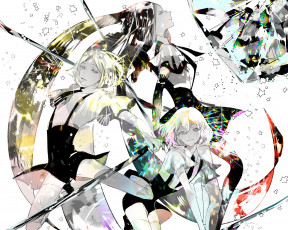 обоя аниме, houseki no kuni, страна, самоцветов