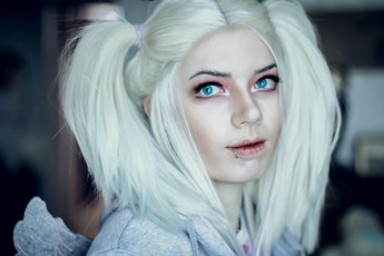 Картинка разное cosplay+ косплей лицо девушка пирсинг