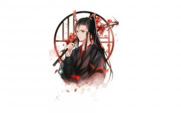 Картинка аниме mo+dao+zu+shi вэй усянь флейта