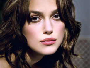 обоя девушки, keira knightley, актриса, шатенка, лицо