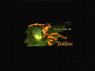 обоя мультфильмы, tarzan