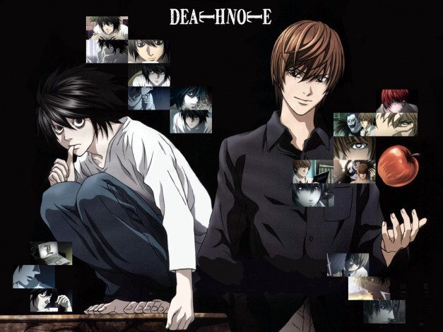 Обои картинки фото dn85, аниме, death, note
