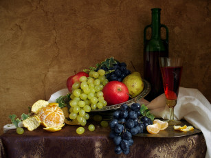 Картинка юлия тельес натюрморт фруктами еда