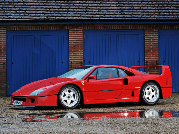 Обои картинки фото ferrari, f40, автомобили