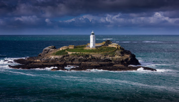 Картинка природа маяки маяк остров океан