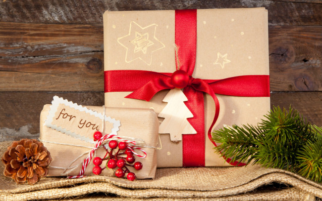 Обои картинки фото праздничные, подарки и коробочки, merry, christmas, decoration, gift, новый, год, рождество, подарок