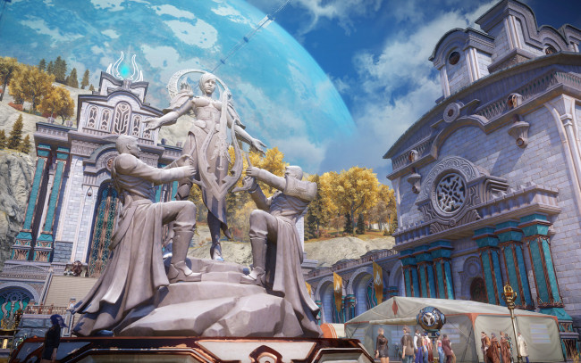 Обои картинки фото skyforge, видео игры, - skyforge, ролевая, онлайн, игра, фэнтези