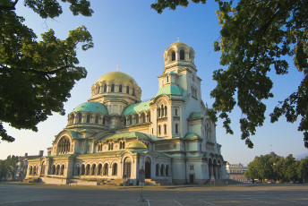 обоя софия, города, - православные церкви,  монастыри, собор, александра, невского, болгария