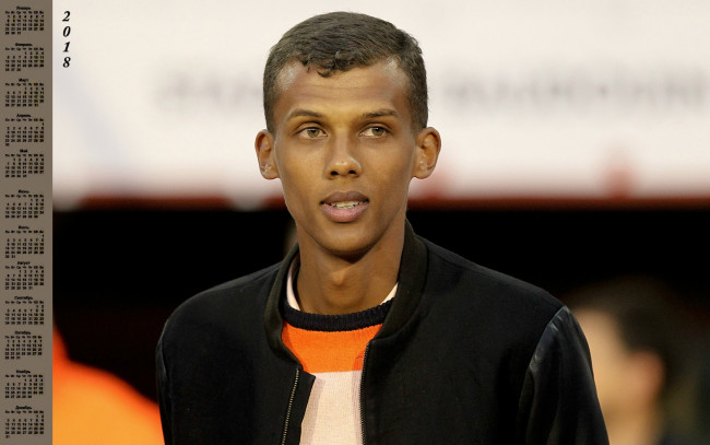 Обои картинки фото stromae pol van aver, календари, знаменитости, лицо, певец, парень, 2018