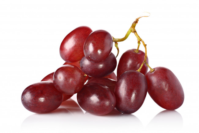 Обои картинки фото еда, виноград, макро