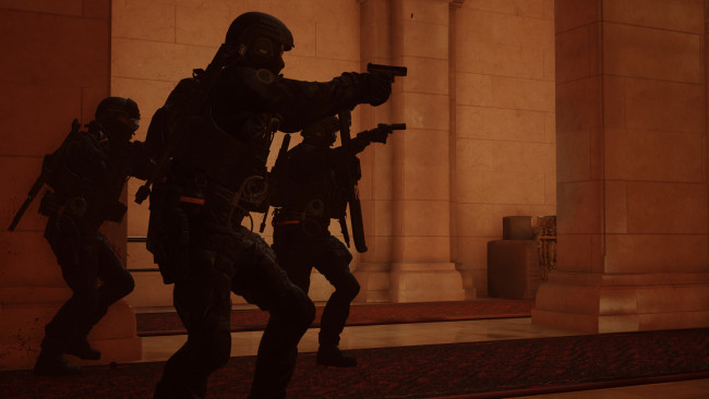 Обои картинки фото видео игры, ready or not, полиция, оружие, здание, спецоперация