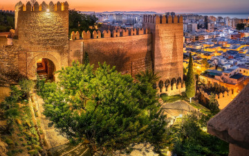 Картинка alcazaba+de+malaga spain города -+дворцы +замки +крепости alcazaba de malaga