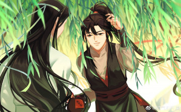 Картинка аниме mo+dao+zu+shi лань ванцзи вэй усянь дерево