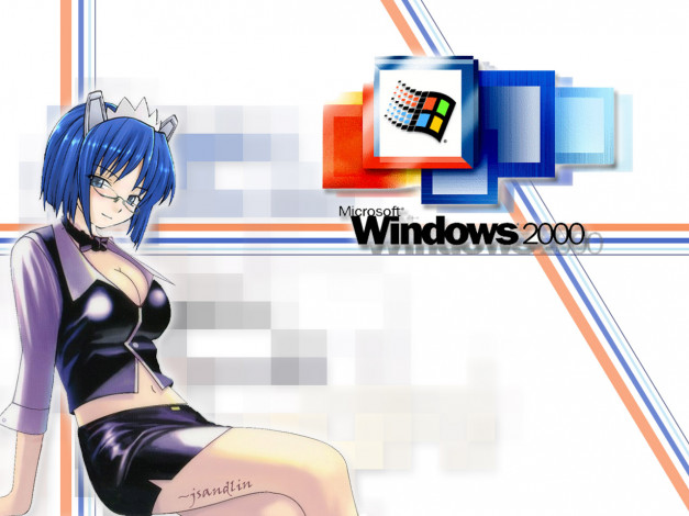 Обои картинки фото компьютеры, windows, 2000