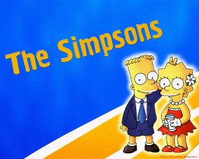 обоя мультфильмы, the, simpsons, лиза, симпсоны, барт