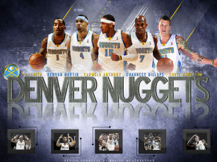 Картинка denver nuggets 2010 спорт nba нба чемпионат игроки баскетбол