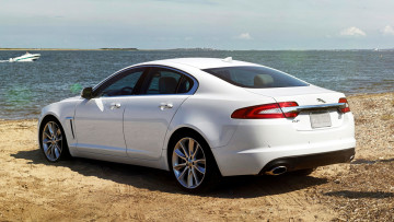 Картинка jaguar xf автомобили скорость стиль мощь автомобиль