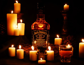 Картинка бренды jack+daniel`s свечи daniels