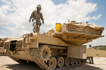 Картинка abrams техника военная+техника тяжелый танк сша