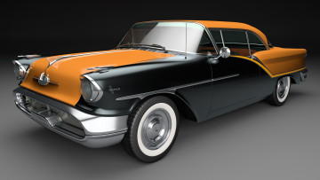 Картинка автомобили 3д 1957 coupe 88 oldsmobile