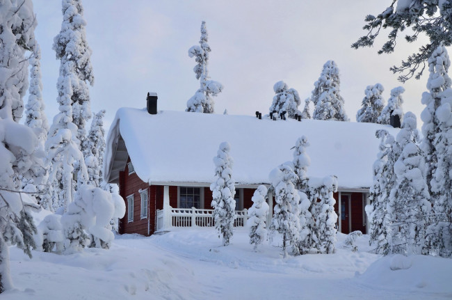 Обои картинки фото города, - здания,  дома, снежок, зима, пейзаж