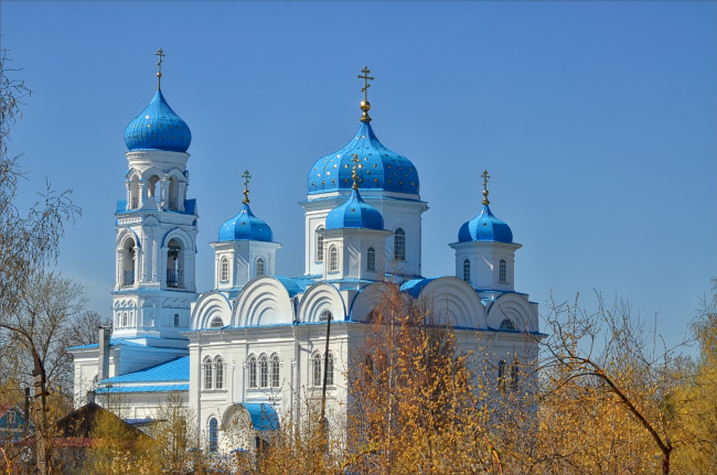 Обои картинки фото торжок , россия, города, - православные церкви,  монастыри, купола