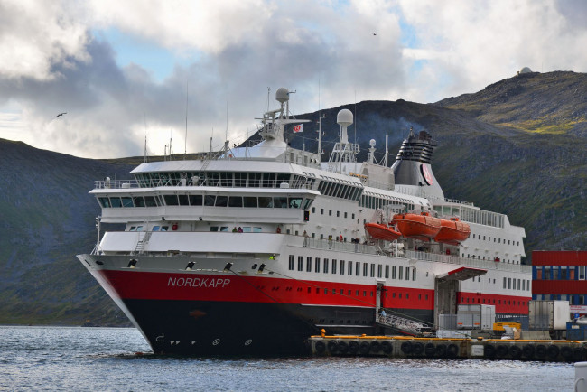 Обои картинки фото корабли, лайнеры, норвегия