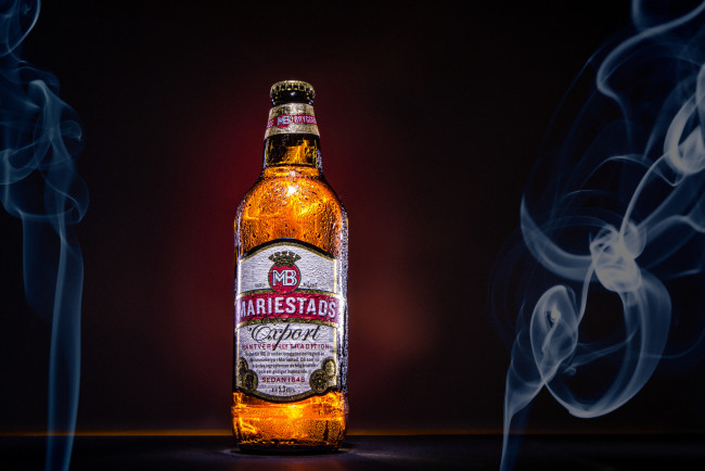 Обои картинки фото mariestads beer, бренды, бренды напитков , разное, бутылка, пиво, бренд
