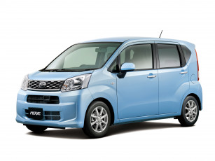 Картинка автомобили daihatsu custom move синий 2014г
