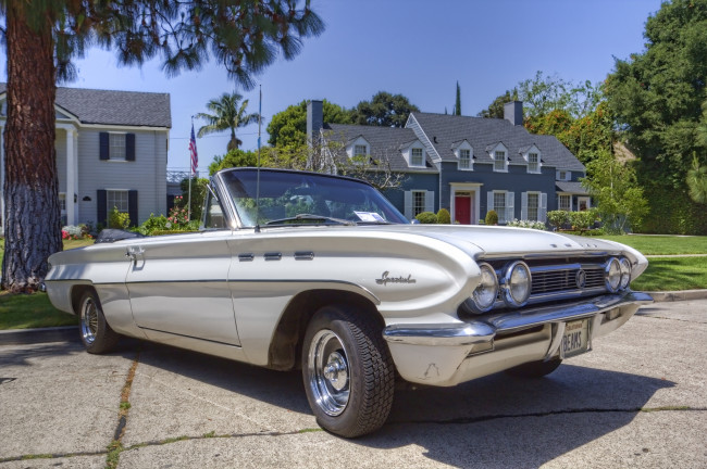 Обои картинки фото 1962 buick special convertible, автомобили, выставки и уличные фото, автошоу, выставка