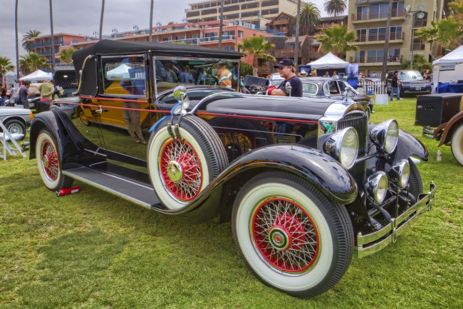 Обои картинки фото 1929 packard super eight 640 convertible coupe, автомобили, выставки и уличные фото, автошоу, выставка