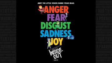 обоя мультфильмы, inside out, персонажи