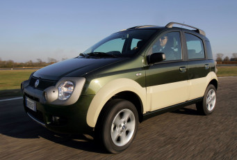 обоя fiat panda cross 2006, автомобили, fiat, 2006, cross, panda