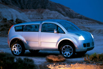 обоя citroen c crosser concept 2001, автомобили, citroen, ds, 2001, c, crosser, concept