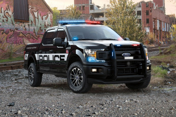 Картинка ford+f-150+police+2018 автомобили ford police 2018 f-150