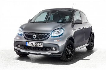 Картинка smart+forfour+crosstown+2017 автомобили smart crosstown forfour 2017